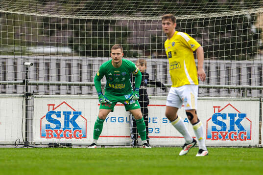 Falkenbergs målvakt Anton Andersson