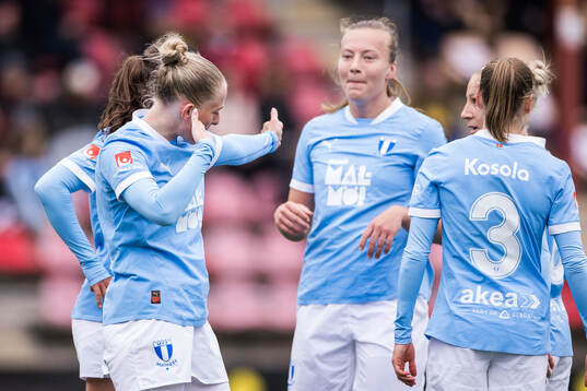 Malmö FFs Tuva Skoog jublar