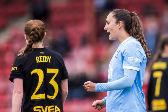 Malmö FFs Isabella D’Aquila jublar