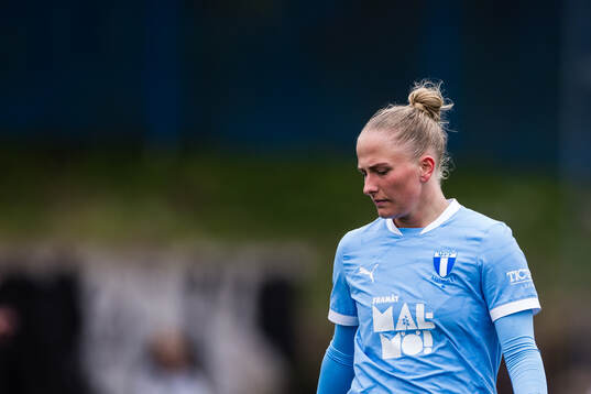 Malmö FFs Tuva Skoog deppar