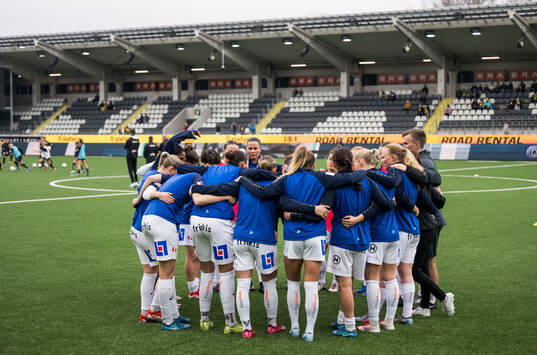 Växjös spelare samlas