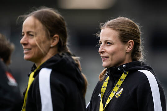Häckens Aivi Luik och Anna Anvegård