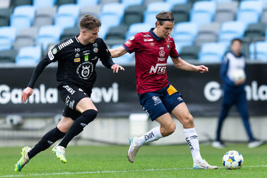 Örebros Erik McCue och Örgrytes Noah Christoffersson