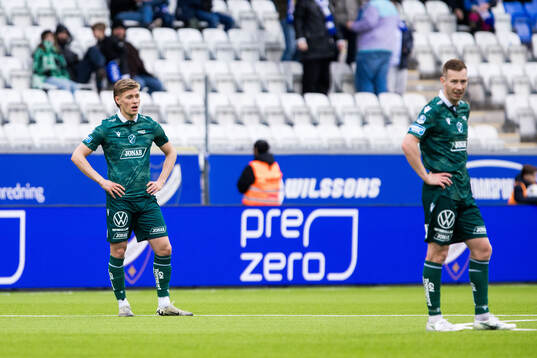 Halmstads Birnir Ingason deppar