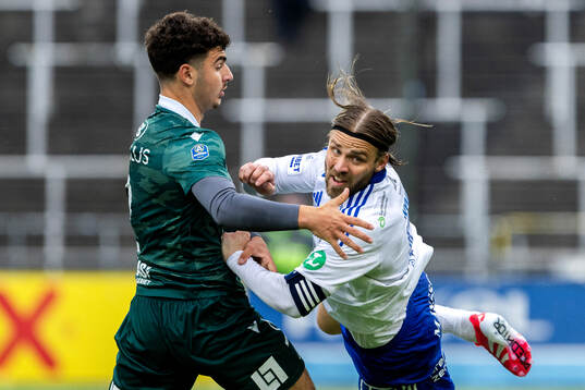 Halmstads Bleon Kurtulus och IFK Norrköpings Christoffer