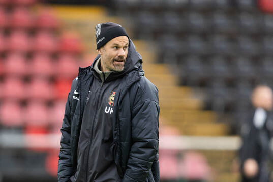 Brommapojkarnas tränare Ulf Kristiansson