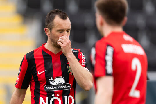 Brommapojkarnas Even Hovland deppar