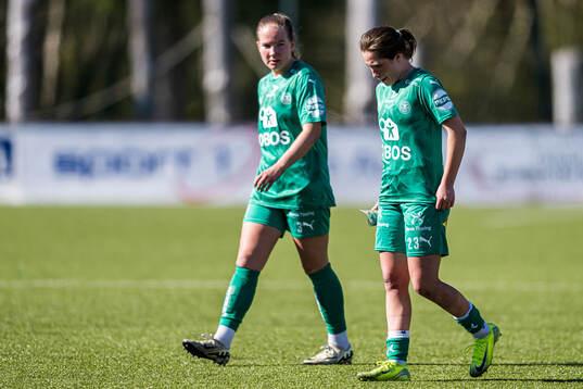 Mari Fisketjøn Indrebø of HamKam looks dejected