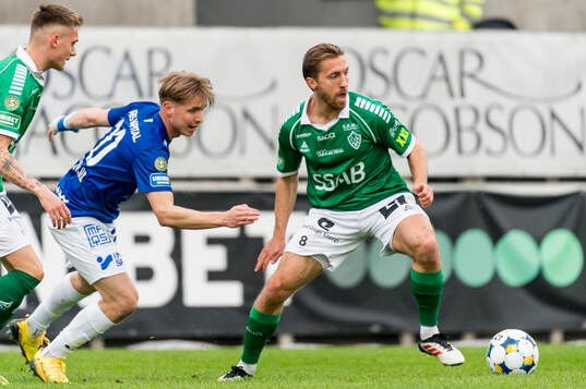 Brages Jacob Stensson och Trelleborgs Axel Vidjeskog