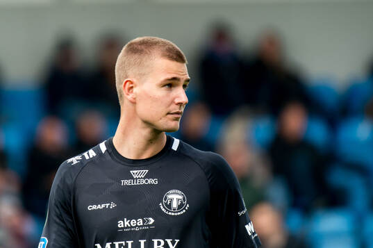 Trelleborgs målvakt Mathias Nilsson