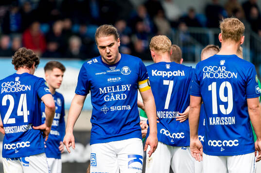 Trelleborgs Charlie Weberg deppar