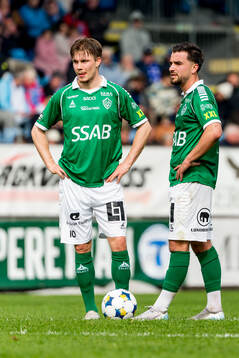 Brages Gustav Berggren och Haris Brkic