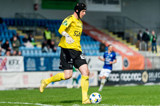 Brages målvakt Viktor Frodig
