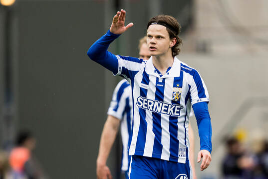 IFK Göteborgs Kolbeinn Thordarson jublar