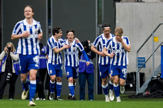 IFK Göteborgs Kolbeinn Thordarson jublar