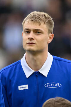 IFK Göteborgs David Kruse vid lineup
