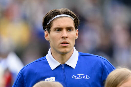 IFK Göteborgs Eman Markovic vid lineup