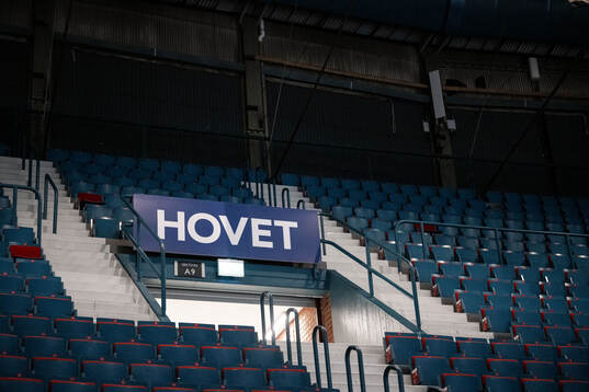 Interiör vy över Hovet