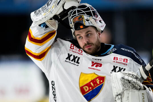 Djurgårdens målvakt Hugo Hävelid