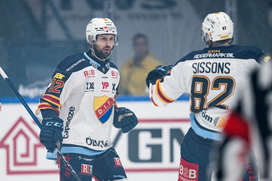 Djurgårdens Marcus Krüger jublar