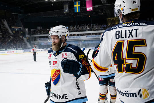 Djurgårdens Patrick Thoresen jublar