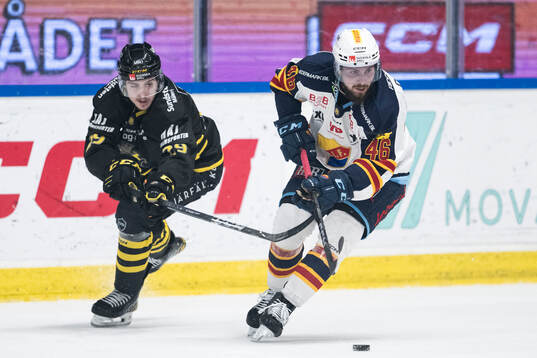 AIKs Daniel Ljungman och Djurgårdens Albin Grewe