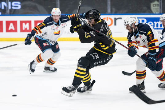 AIKs Oliver Tärnström och Djurgårdens August Berg