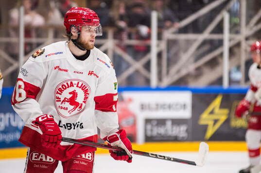 Troja/Ljungbys Joel Wahlgren