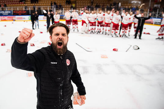 Troja/Ljungbys assisterande tränare Tobias Törnkvist
