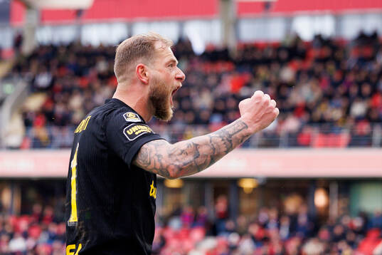 AIKs John Guidetti jublar