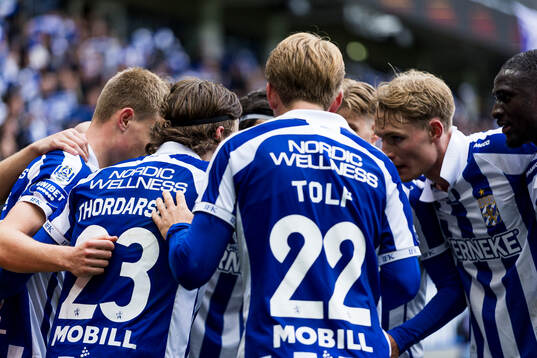 IFK Göteborgs Kolbeinn Thordarson jublar