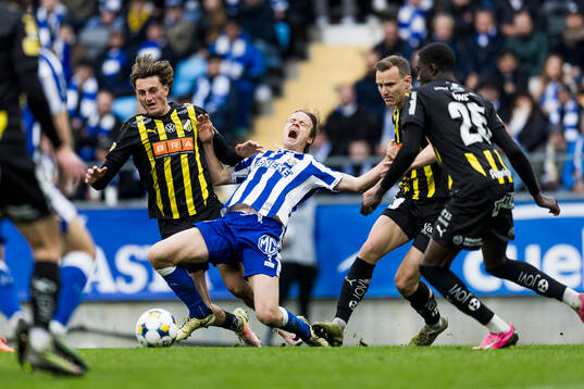 IFK Göteborgs August Erlingmark och Häckens Silas