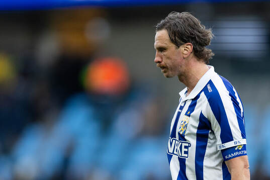 IFK Göteborgs Gustav Svensson deppar