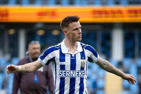 IFK Göteborgs Tobias Heintz deppar