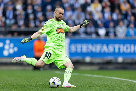 Häckens målvakt Oscar Jansson