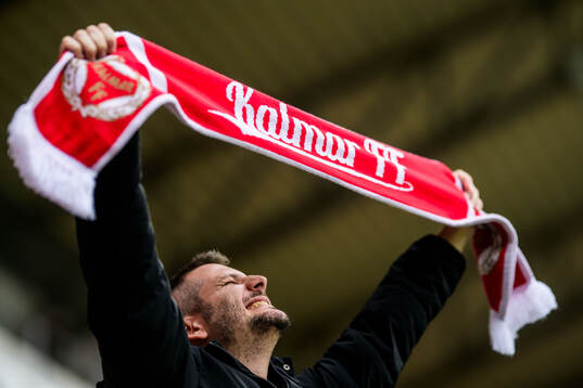 Kalmarsupportern Pablo Kalmar
