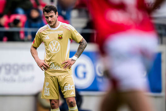 Östersunds Adrian Edqvist deppar