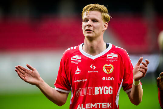 Kalmars Malcolm Stolt jublar