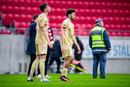 Östersunds Philip Bonde och Ahmed Bonnah deppar