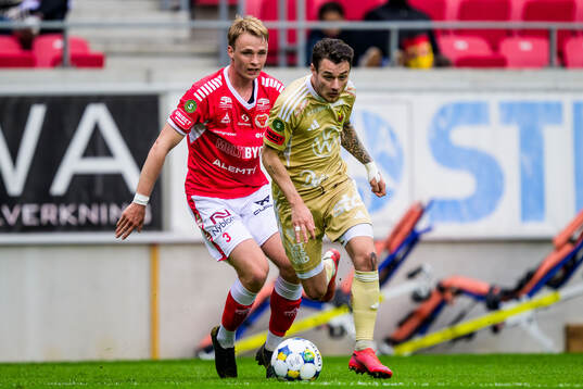 Kalmars Sivert Engh Øverby och Östersunds Adrian Edqvist