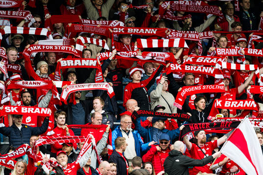 Spectators in the stands