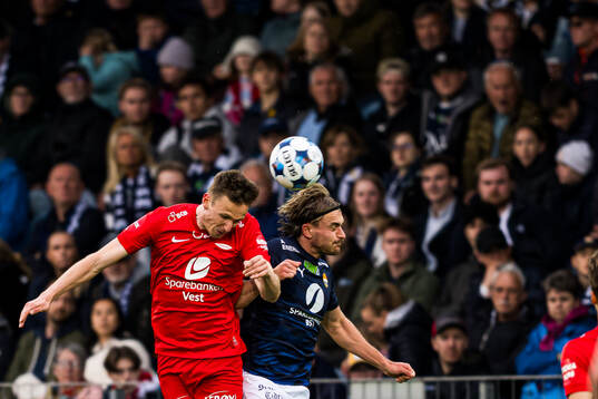 Joachim Soltvedt of Brann and Marcus Mehnert of