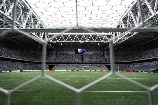 Interiör vy över 3Arena