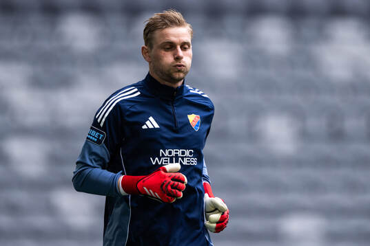 Djurgårdens målvakt Jacob Rinne