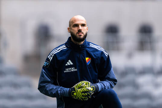 Djurgårdens målvakt Filip Manojlovic