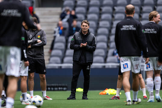 GAIS tränare Fredrik Holmberg