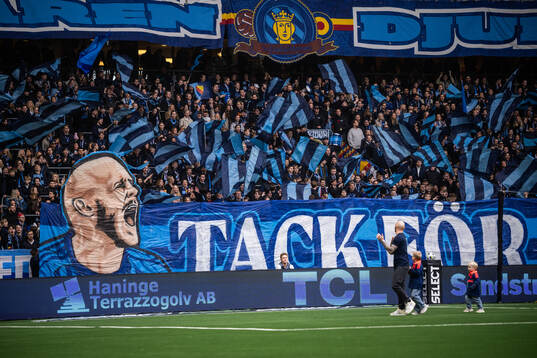 under fotbollsmatchen i Allsvenskan mellan Djurgården och