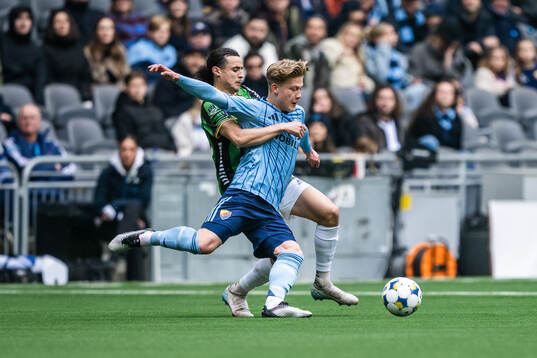 GAIS Amin Boudri och Djurgårdens Matias Siltanen