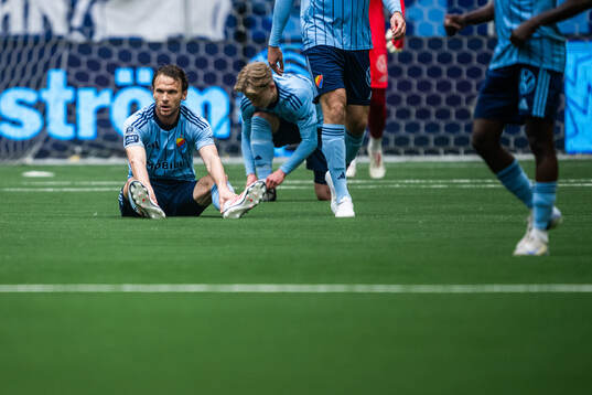 Djurgårdens Albin Ekdal deppar