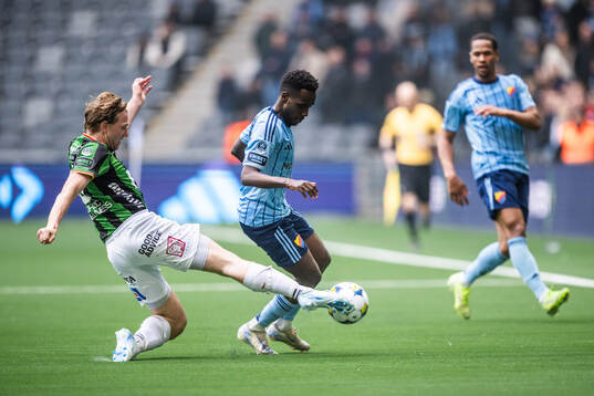 GAIS August Wängberg och Djurgårdens Tokmac Nguen